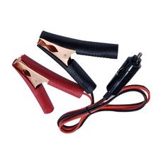 SCG-08 악어클립 시가 플러그 케이블 1m10cm 점퍼 테스트용 전원 시가잭 악어코 전원선, 1개