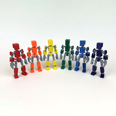 MINI13 관절피규어 로봇 3D 프린팅 t13 figure 타이탄 DUMMY13, 화이트, 블랙or그레이, 1개