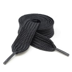 두꺼운 플랫 1.9 cm(3/4 인치) 와이드 신발끈 단색 스트링 모든 신발 유형 스니커즈 신발끈 라임. One Size