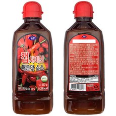캡사이신 매운맛 소스, 550g, 1개