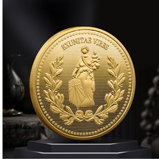 존윅 콘티넨탈 호텔 금화 코인 기념 수집 동전 소품, 골드