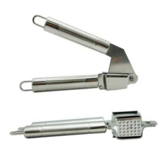 스테인레스 마늘 다지기 핸디형 프레스 스텐 주방 마늘 다지기 식재료 다진마늘 절단기 필수템 준비 용품