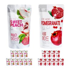 밸런스그로우 복숭아 아이스티 230ml 10팩 +석류에이드 230ml 10팩