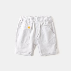 兒童夏季休閒短褲 五分褲 男童寬鬆口袋打底褲