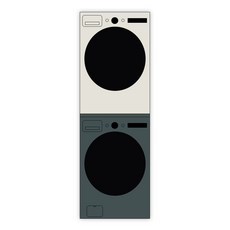 LG전자 트롬 오브제컬렉션 드럼세탁기 + 건조기 세트 KFG19GN-8EN 19kg + 18kg 방문설치, 네이처그린 + 네이처베이지
