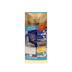 Lindt 瑞士蓮 綜合海鹽巧克力薄片禮盒 76片 (500g), 1個