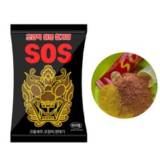 하이엠떡밥 SOS 초강력 어분 첨가제/떡밥 어분 첨가제 크릴 새우 오징어 번데기 낚시 붕어 민물, 단품, 1개