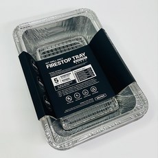 벨트릭스 불쇼방지 트레이(5P) IGT 화로대 전용 일회용 트레이 캠핑 바베큐 그릴, 1세트, 5개입