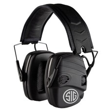 AXIL x SIG SAUER TRACKR 전자 귀마개 | 컴팩트한 접이식 방수 청력 향상 및 소음 감소 귀마개 사운드 압축 기능 40dB 증폭 22dB NRR 114762