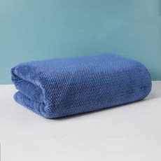 珊瑚絨浴巾 70*140cm 加厚吸水浴巾, 深藍色, 70*140cm, 1個