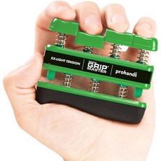 Gripmaster 손 운동기 106879, 그린 - 그립마스터