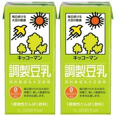 기꼬만 두유 오리지널 1L X 2개