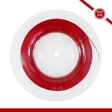 스쿼시테 라켓 스트링 직경 DIY 경량 30 초보 플라잉클램프, 200m/접시 레드, 1개