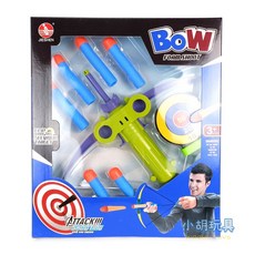 軟彈射擊弓箭 兒童玩具 - 小胡玩具(電子發票), 1個, 隨機不挑款