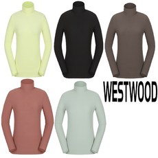 5층 웨스트우드 WESTWOOD 우먼 히트 커버 터틀넥 티셔츠(여자 가을 봄 티)N3/408
