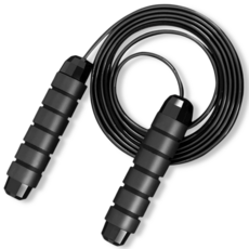 라베코 논슬립 안꼬이는 줄넘기, 1개, 블랙 1개, 블랙