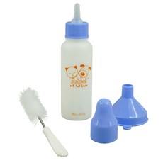 【獅子王寵物】 ACEPET 愛思沛 寵物奶瓶 幼犬奶瓶 奶嘴 寵物奶媽 幼犬 餵食器 台灣製造 B039, 2#藍色, 1個