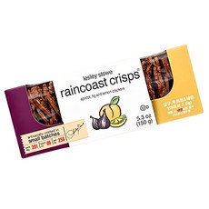 lesley stowe raincoast crisps 穀物脆餅 杏桃檸檬無花果口味, 150g, 1盒