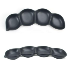 4구반찬그릇 멜라민 4구 종지 나눔접시 반찬그릇 25.2x7.5cm 9호 79000EA 1EA, 본상품