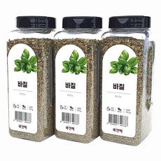새마원 쿡앤딱 바질 홀 150g 허브 향신료 민트향, 3개