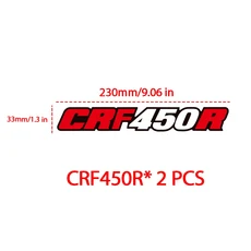 호환 혼다 CRF150R CRF250L CRF300L 반사 sticke에 2pcs 오토바이 스윙 암 데 칼 스티커 그래픽 키트