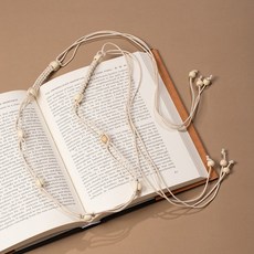 波西米亞手工編織串珠腰帶女款腰繩配裙子復古民族風可調節配飾