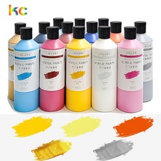 아크릴물감 대용량 유화 전문가용 초보자 그림물감 100ml 500ml, 골드펄