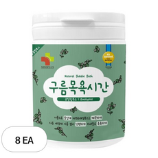 구름목욕시간 유아 입욕제 유칼립투스향, 500g, 8개