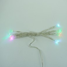 디폼블럭8mm320개 세트&부자재, B16_LED조명 10구 무지개 (AA건전지 2개포함), 1개