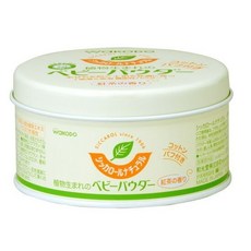 【和光堂WAKODO】嬰幼兒玉米爽身粉/痱子粉(日本製)無滑石粉, 1個