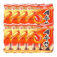 농심 새우깡, 30g, 8개