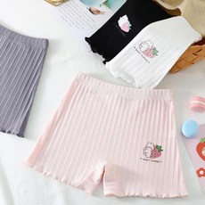 여아 아동 키즈 속바지 사각 속옷 팬티 4p 1세트