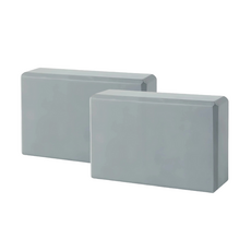 瑜珈磚 輔助瑜珈姿勢 提升平衡感 高密度材質 堅固耐用, 太空灰, 2個