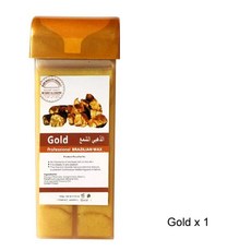 컴팩트 가정용 왁스 워머기 핫 롤온 왁스 키트 히터 포함 - 남녀공용 제모 카트리지 바디 페이스용 크림 워머 세트, 2)072-Gold