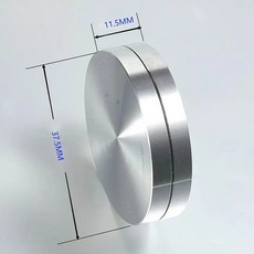 세라믹 점토 도 던지기 트리밍 스피너 도구 트림 안정기 30mm-50mm 미니 도 휠 금속 베어링 로터리 디스크, [03] 38 H11.5mm