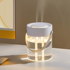 모던하우스 속이 보여 깔끔한 간편세척 필터식 가습기 3L 크림-LT0725029, iLAB-H3000