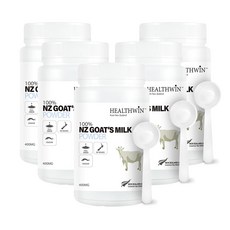 헬스윈 100% 산양유 분말 파우더 400G 뉴질랜드 직구, 5개