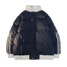 冬季加絨男士運動棉服外套 防風保暖短款棉衣