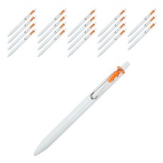 유니볼 원 0.5mm, 20개, 오렌지