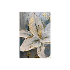 캔버스 그림 포스터 모란 우먼 연꽃 뷰티 프린트 화관 아트, 2, 단일