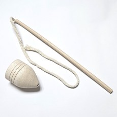 민속팽이 S / 전통 어린이 놀이완구 설날 추석 명절 체험학습 장난감 어린이선물, 1개