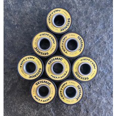 Seismic 美國進口長板速降滑板軸承 陶瓷黑珠一體軸 高精密路沖專業軸承, 如圖所示, 1個