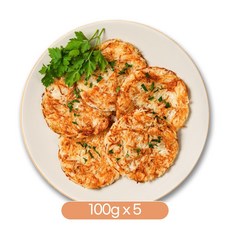 고소한 100%국산감자 감자전 감자채전 패밀리팩 간편조리, 5개, 100g