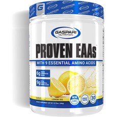 가스퍼리뉴트리션 Proven EAAs 레몬 아이스 390g 13.75oz, 1개