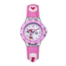 Disney 孩童米妮印花手錶 OW089MI