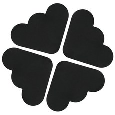 Kemcatui 10팩 미끄럼 방지 러그 그리퍼 재사용 가능한 러그 테이프 양면 러그 패드 견목 바닥 타일 바닥 가정 주방 욕실용 세탁 가능한 카펫 테이프(삼각형 구름)