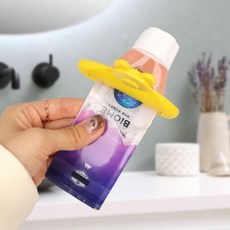 튜브짜개 2개 클립 화장품 치약 핸드크림 짜는도구 절약 썬크림