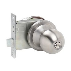 국산 현관문손잡이 9000볼SS 스테인리스 현관정 방화문 볼타입 열쇠형, 1개