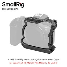 SmallRig 相機半籠 適用於 Canon EOS R6 Mark III / R6 Mark II / R5 Mark II, 1個, #5953
