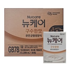 대상 뉴케어 구수한맛, 200ml, 30개